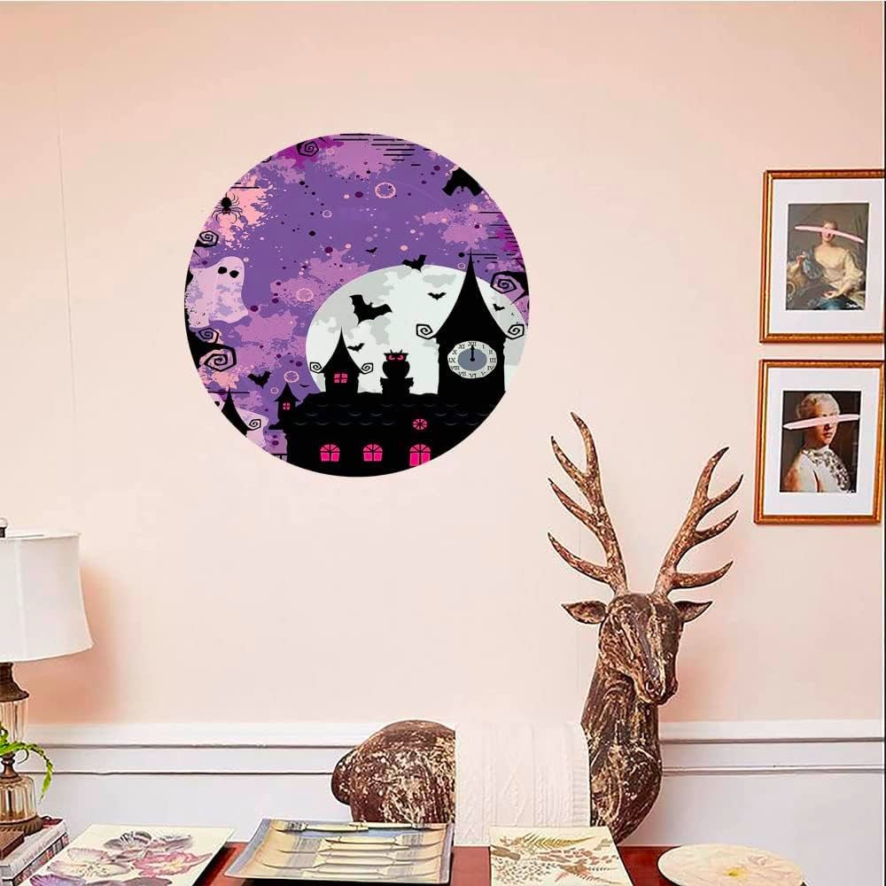 Vintage Halloween Decorative Ceramic Plates, Halloween Midnight - Image 2