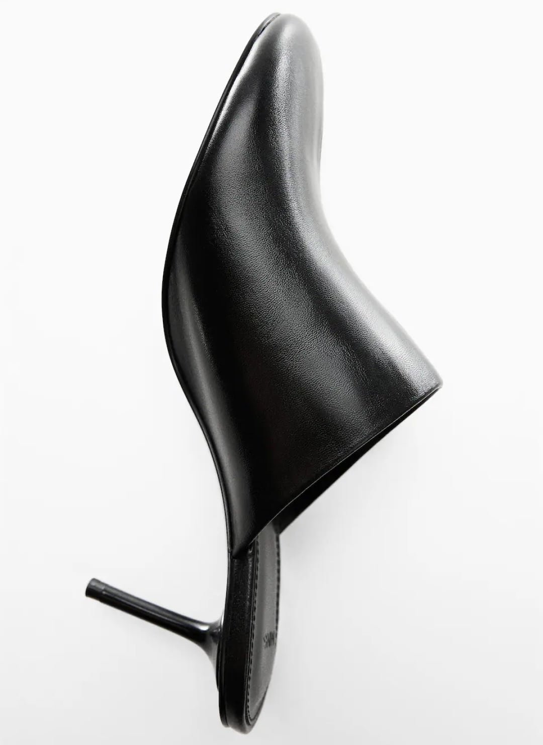 Stiletto heel leather mules - Image 2