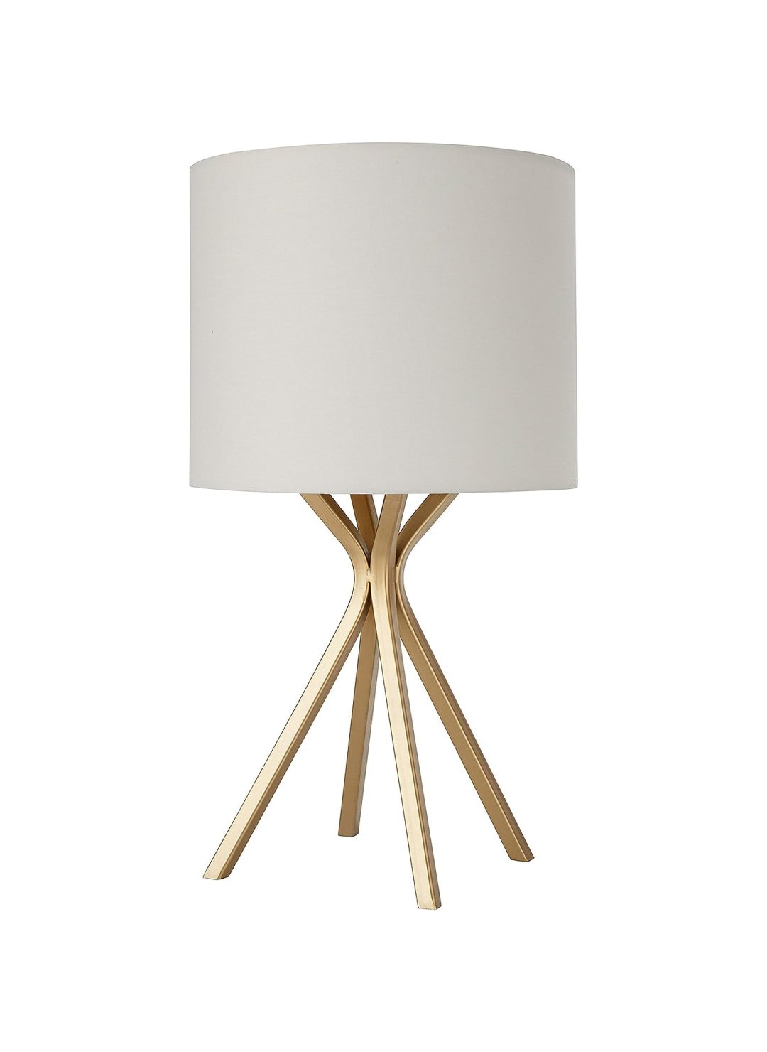 Rivet Gold Bedside Table Desk