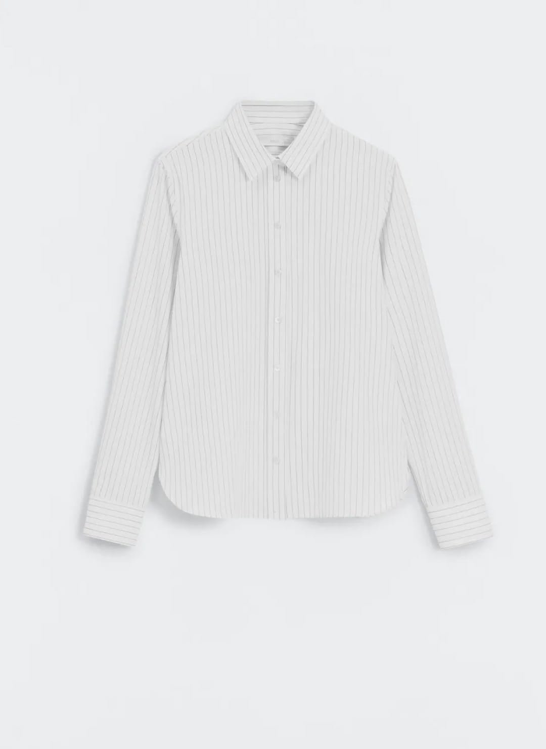 Slim fit striped cotton shirt - Image 4