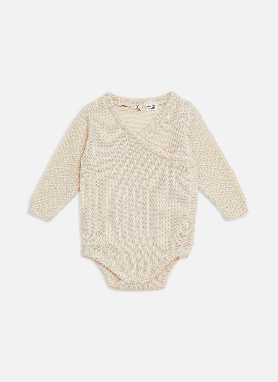 Knit Wrap Bodysuit - Image 2