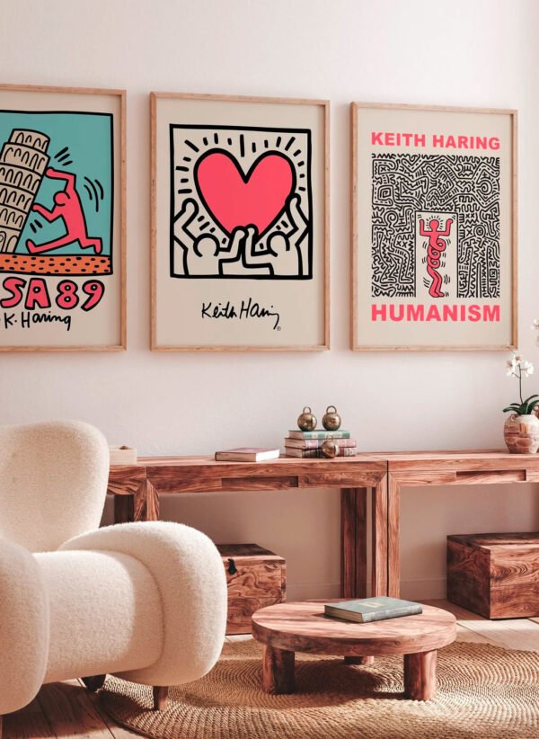 Wall Art Set of 3,Matisse Print,Flower Market Poster,Yayoi Kusama Print Set